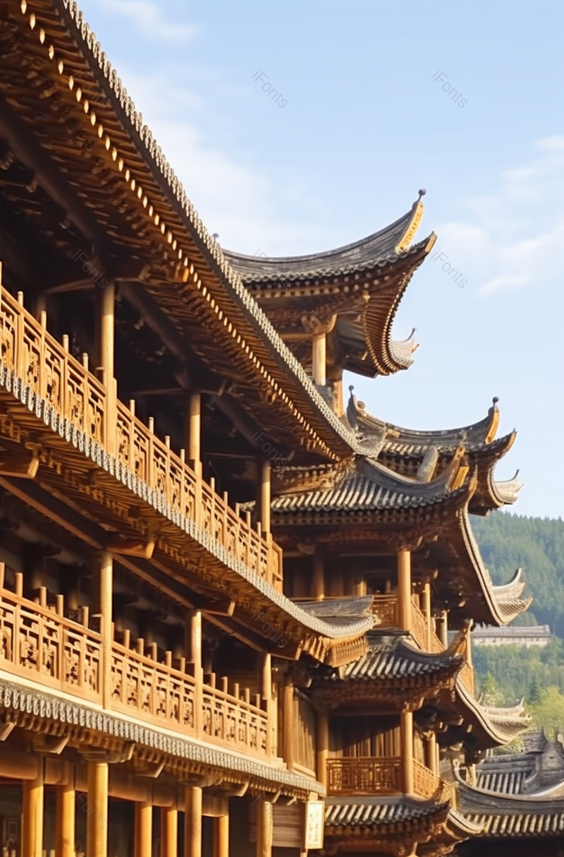 贵州苗寨吊脚楼,高清,摄影图,摄影图片,图片大全,摄影图免费下载